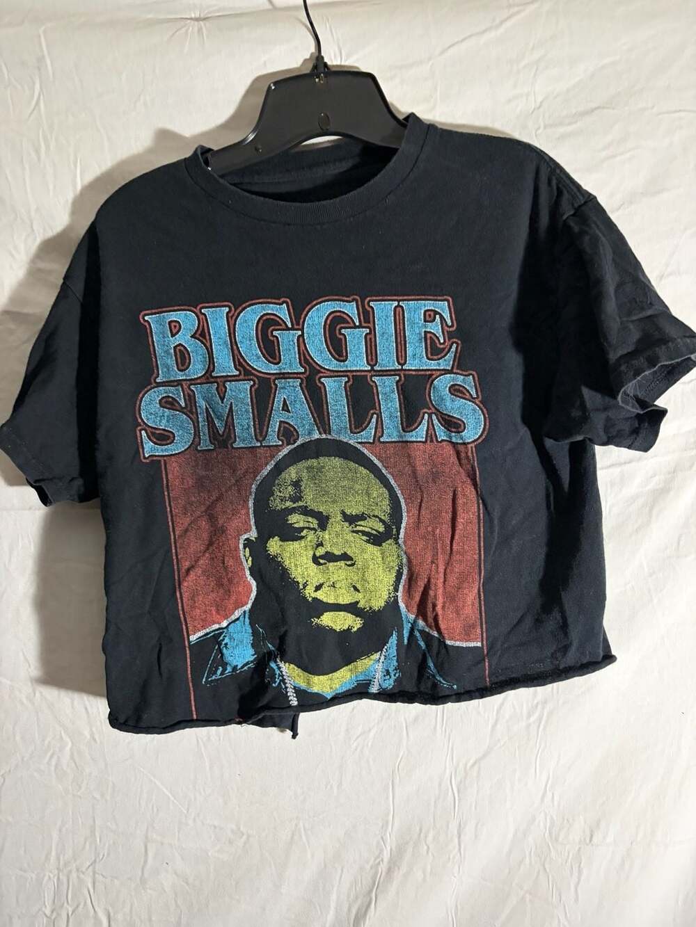 The Notorious B.I.G. Biggie Smalls Graphic Crop Top T-Shirt
